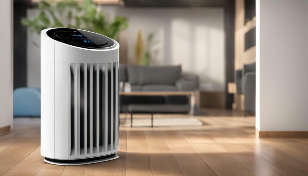 HEPA filter air purifier image