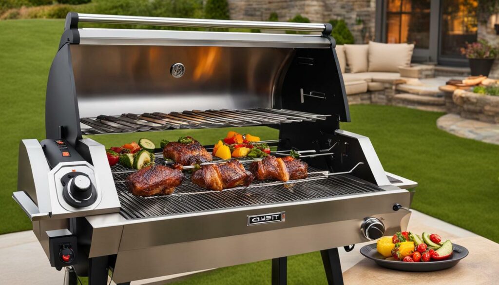 Quest 34020 Electric Rotisserie Grill