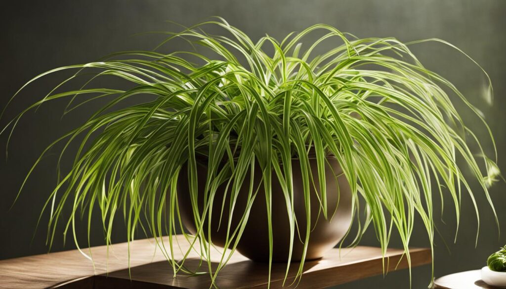 Spider Plant Hanging from the Ceiling