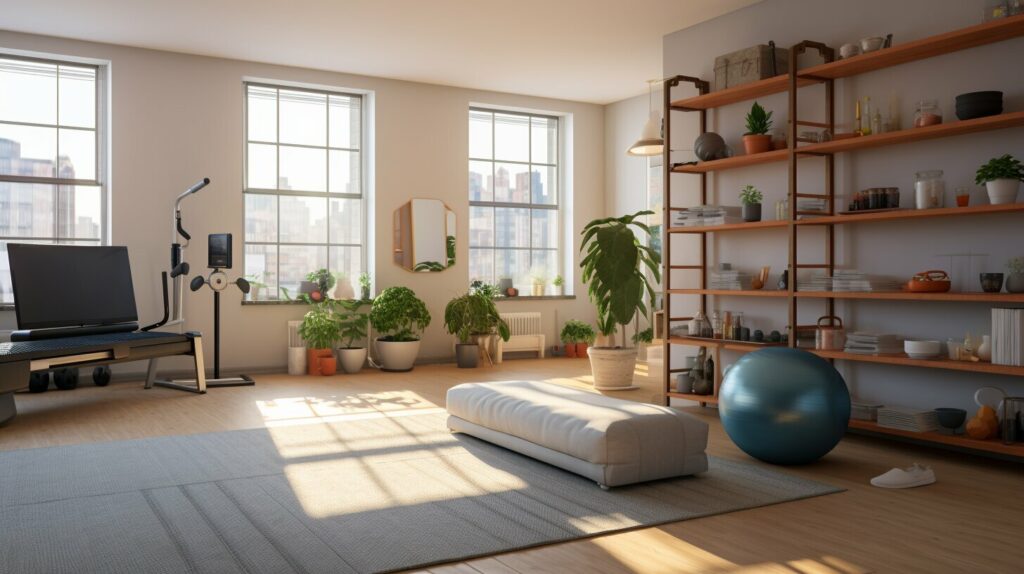 fitness-friendly spaces