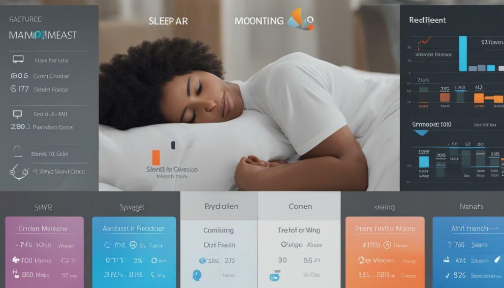 sleep tracker comparison chart