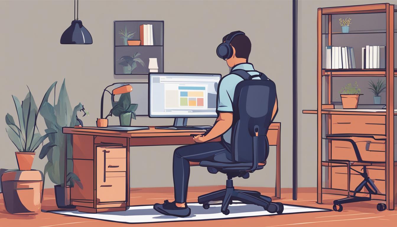 WFH ergonomics natural remedies