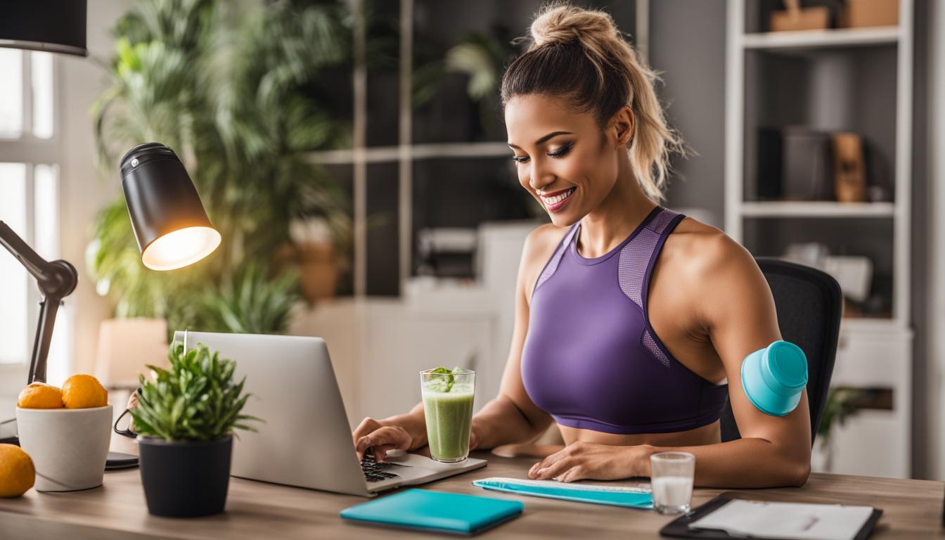Lanta Flat Belly Shake Remote Work